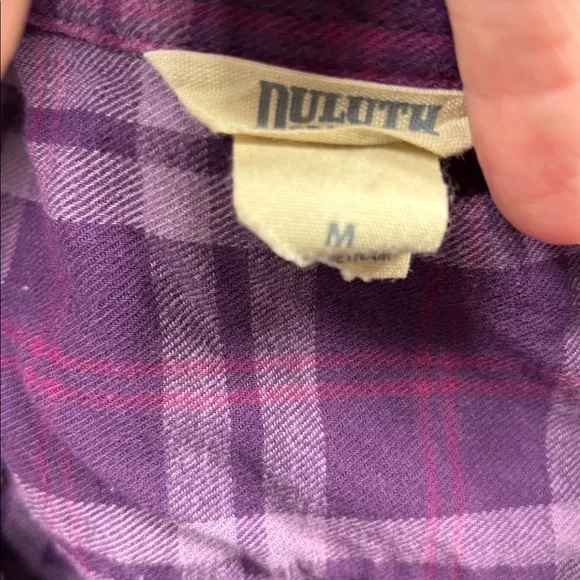 Duluth Trading purple flannel, M - Picture 6 of 12